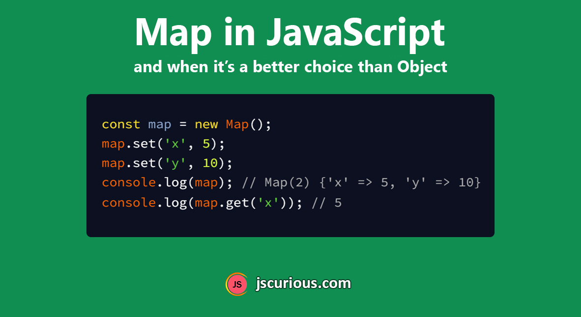 Map In JavaScript And When It s A Better Choice Than Object JS Curious